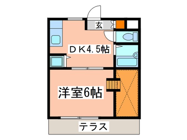 サンプランタンの物件間取画像